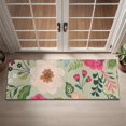 thumbnail image 2 of Vibrant Pioneer Flower Pattern Door Rugs,Washable Non Slip Door Mats Indoor,Decorative Door Mats,Entry Mat Indoor for Entrance,Bedroom,Kitchen,Bathroom,16"x47", 2 of 6