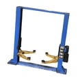 thumbnail image 1 of lionlar 1:64 Scale Lift Model Collectible Photography Prop DIY Car Repair Shop Scene Blue, 1 of 8