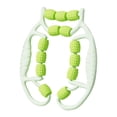 thumbnail image 3 of yotijay Leg Massage Roller 13 Wheels for Bodybuilding Exercise Fitness Green, 3 of 9