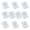 Vertical Model, variant on 10Pcs Multipurpose Document Envelope with String Closure Waterproof Clear Plastic File Pouches Receipt Bag For Offices
