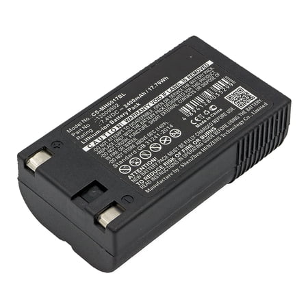 Replacement Battery for Paxar 6017 Handiprinter 6032 Pathfinder 6037 Pathfinder 6039 Pathfinder 6057 Pathfinder 9460 Sierra Sport MN11L2-G MN11L3-D PN:120095 12009502 2400mAh