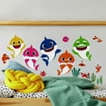 thumbnail image 1 of Roommates Baby Shark Pee & Stick Wall Decal, 1 of 5
