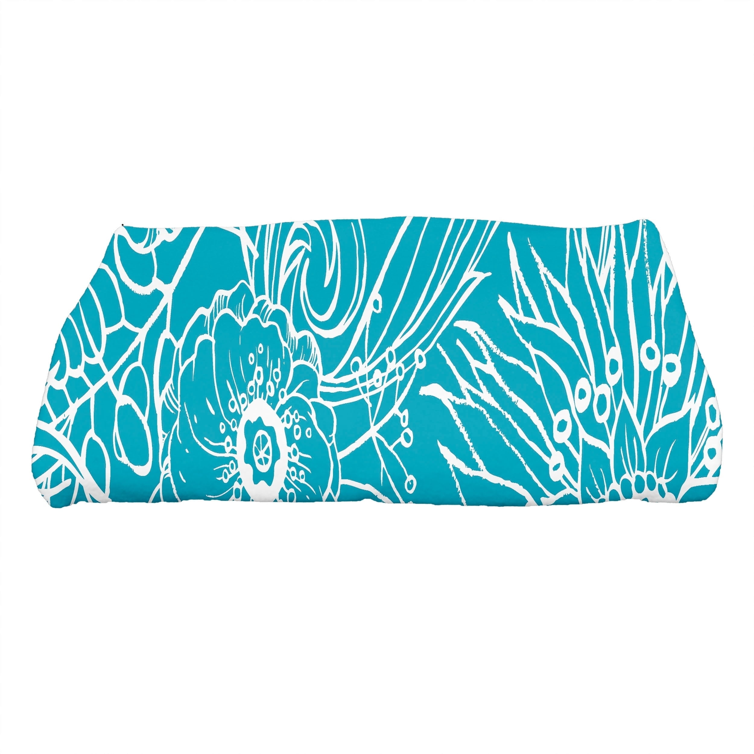 Simply Daisy, 28 x 58 Inch, Zentangle 4, Floral Print Bath Towel, Red Orange