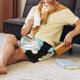 thumbnail image 5 of Fotbe Summer Gnome,Cute Gnome Pantalones Cortos de Pijama para Hombre, Ropa de Dormir, Pantalones de Pijama Cortos para Hombre-4X-Large, 5 of 6