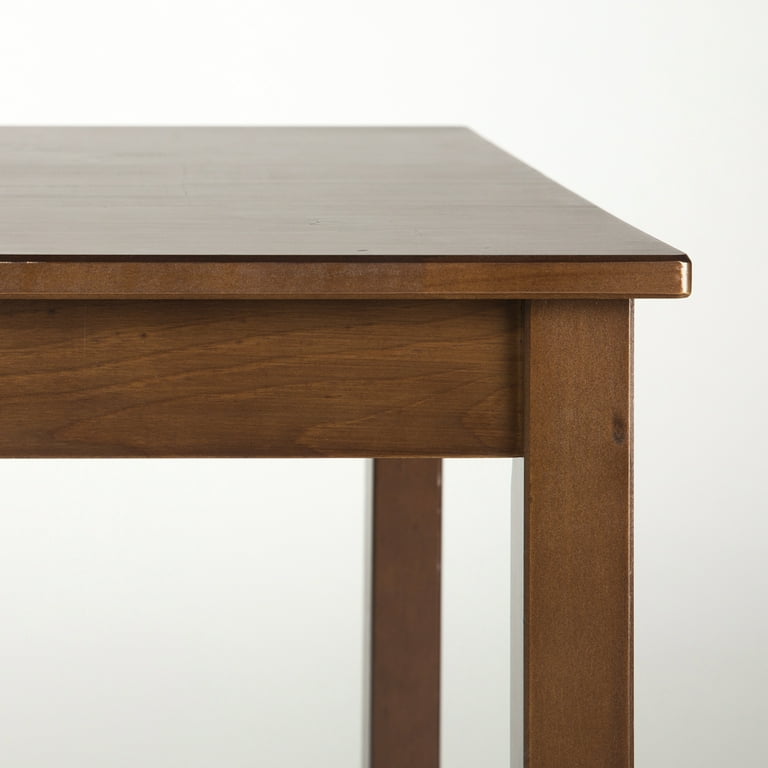 Zinus juliet espresso wood dining table sales