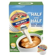 Land O' Lakes Mini Moos Half & Half Creamer Singles, Shelf-Stable, 48 Count (Pack of 4)