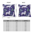 thumbnail image 6 of Wukai Cute Dog Premium Polyester Fleece Pillow Covers with Hidden Zipper Closure,Luxuriously Soft and Durable-20"x20", 6 of 7