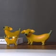 thumbnail image 6 of Banana Dog Statue Creative Banana Puppy Resin Ornament For Home Office Decor,Dog Lover Gifts, 6 of 9