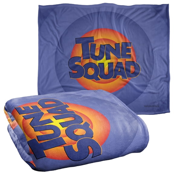 Space Jam 2 Tune Squad Logo Officially Licensed Silky Touch Super Soft Throw Blanket 50' x 60'