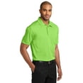 thumbnail image 4 of Port Authority Silk Touch Performance Pocket Polo-2XL (Lime), 4 of 6