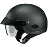 hjc is-cruiser solid half helmet matte black xs