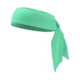 thumbnail image 3 of Bandeau de Sport Mode Réglable Bandeaux Anti-Transpiration Secs Multicolores Accessoires de Coiffure pour Tennis Basketball Vert Clair, 3 of 6