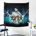 thumbnail image 2 of Ghostbusters Tapestry Luxury Wall Hanging Tapestries Decor For Bedroom Living Room Dormitory Mural Blanket 59x59in, 2 of 8