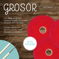 thumbnail image 3 of Trapillo Gold Trapillo El Original Rojo 50 Metros 3 cm Grosor, 3 of 4