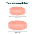 thumbnail image 4 of 1Pcs WIDE Mouth Mason Jar Lid with Sealing Ring Durable PP Storage Caps for 2.7in Glass Mason Jar Canning Jars Waterproof Leakproof Replacement Lid, 4 of 8