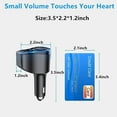 thumbnail image 6 of 4 In 1 USB Car Charger, 36W Multi USB Cigarette Lighter Adapter, Socket Splitter with 3 USB Ports, 12V/24V Dual USB C PD Fast Car Charger Adapter, Suitable for IPhone 13/12/11/XS/8, Samsung, LG, GPS, 6 of 9
