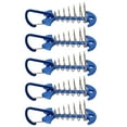 5pcs Fishbone Tent Nails Large Deck Boards Camping Tent Fixing Stakes