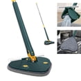 thumbnail image 4 of Fiudx Ofertas del día Trapeador de limpieza giratorio intercambiable Trapeador de microfibra poligonal con mango largo Trapeador de limpieza poligonal extensible Trapeador de secado rápido Twisti de, 4 of 7