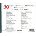 thumbnail image 2 of Tinsel Town Kids - 50 Best & Most Adorable Kids Songs - Kids & Family - CD, 2 of 2