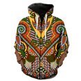 thumbnail image 1 of Sudadera con capucha y cremallera estilo nacional retro para hombre, estilo urbano, de gran tamaño, divertida, para adolescentes, estilo Harajuku, con estampado 3D, manga larga, para primavera, 1 of 6