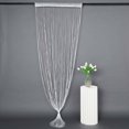 thumbnail image 2 of Efavormart 3FT x 8FT SILVER String Tassel Curtain Event Backdrop Door Window String Curtains, 2 of 11