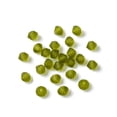 thumbnail image 4 of Crystal Beads Czech Crystal Bicone 3mm Hole: 0.8mm(451 69 302 Rondelle) 50230 840 Olivine Matt, 4 of 6