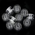 thumbnail image 3 of Agiferg Lots 10 Clear Plastic Bobbins For Sewing Machine, 3 of 4