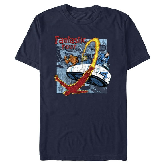 Men's Marvel: Fantastic Four Comic Four Graphic T-Shirt