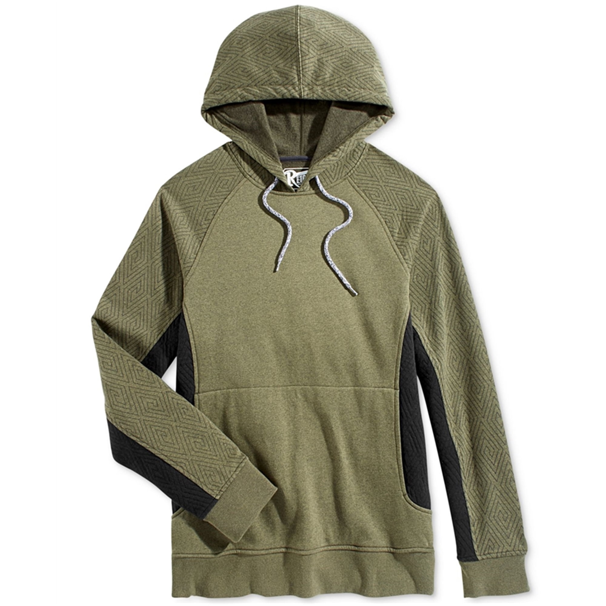 Retrofit Mens Geo-Print Hoodie 