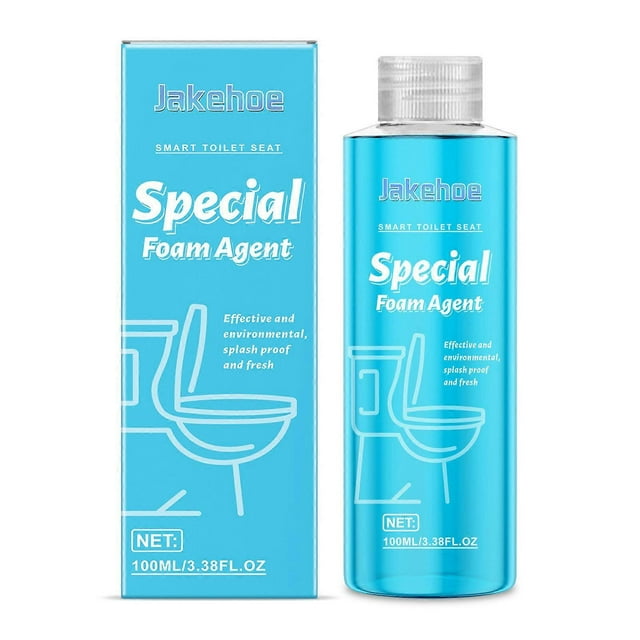 100ml Special Foam Agent Toilet Bowl Cleaner, Foaming Descaler & Odor Eliminator, Splash-proof Cleaning Liquid for Toilets
