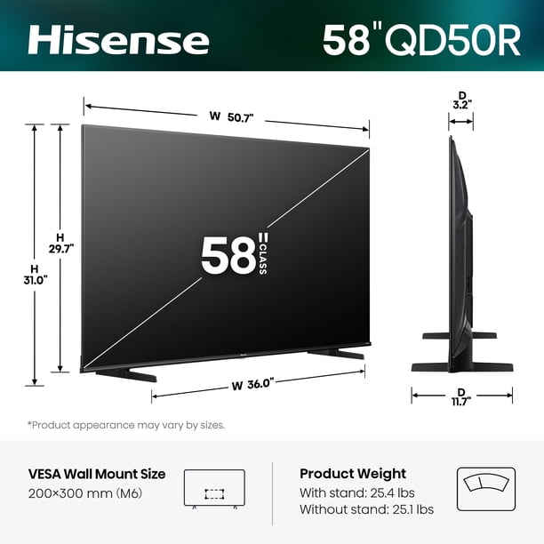 テレビ Hisense 58v Hisense 58