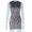 Black Stripes, variant on Women's Zebra Stripes Print O-Neck Sleeveless Mini Dress, Slim, High Waist, Hips Wrapped, Sexy