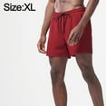 thumbnail image 2 of Pantalones cortos rojos Pantalones de entrenamiento para correr Fitness Casual, 2 of 6