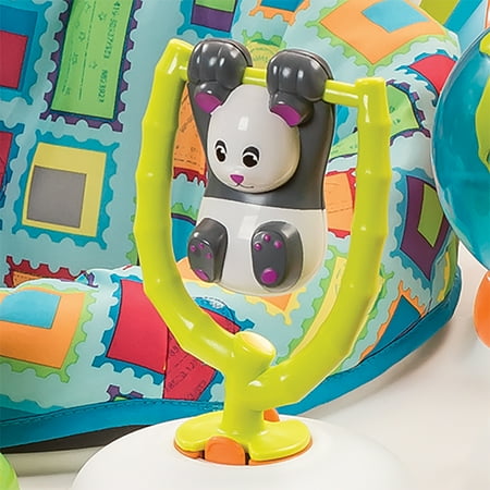 ExerSaucer Triple Fun+ World Explorer Bouncing Activity Saucer