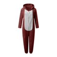 thumbnail image 1 of TISHITA Grenouillère Pyjama pour Femme Costume de Cosplay pour Jeu de Rôle Fête Spectacle sur Scène Rouge m, 1 of 8