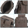 thumbnail image 5 of Deago Messenger Bag for Men and Women Vintage Canvas Purse Crossbody Shoulder Bag Casual Sling Pack (Gray), 5 of 9