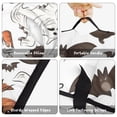 thumbnail image 6 of Halloween Ghosts Pumpkins and Witch Hats Toddler Nap Mats for Kids Preschool,59"x22" Sleeping Mat Bag or Kids,Toddler Sleeping Bag,Toddler Nap Mat or Daycare, 6 of 6