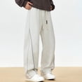 thumbnail image 6 of Baggy Sweatpants Men Sevevn Mens Baggy Sweatpants Wide Leg Track Pants Fall Stretch Casual Pants Streetwear, 6 of 9