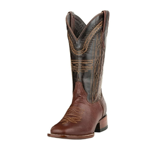 Stetson Stetson Western Boots Mens Denver Stitching Brown 120201850