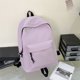 thumbnail image 4 of Mochila para estudiantes Bolsas de libros escolares de gran capacidad Color sólido simple de nylon Hugtrwg Para Estrenar, 4 of 9