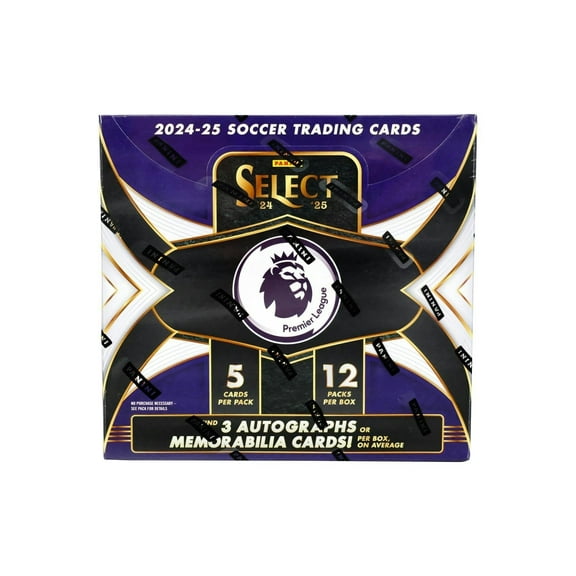 2024/25 Panini Select Premier League Soccer Hobby Box