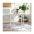 thumbnail image 4 of Linon Ervin Square Space Saving Drop Leaf Table in White Rubberwood, 4 of 10
