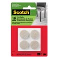 thumbnail image 1 of Scotch® Round Felt Pads, SP801-NA, beige, 1 in (2.54 cm), 16 per pack, 1 of 6