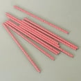 thumbnail image 3 of Yika Drinking Straw Clearance Colored Paper Drinking Straw Can Be Naturally Decomposed Party Birthday Party 25PC Red, 3 of 5