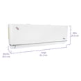 thumbnail image 4 of Aire acondicionado Iusa frio 115 V 1 ton inverter mini split blanco, 4 of 5