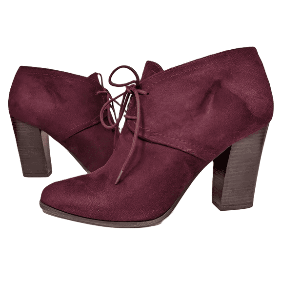 Franco Sarto Women's Leandra Boots Burgundy 11M