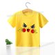 thumbnail image 1 of Camisetas de Pokémon para niños, ropa de algodón suave de manga corta de Pikachu, Bulbasaur Squirtle Mew, Tops para niños y niñas, 2023, 1 of 4