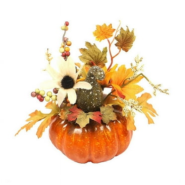 Artificial Pumpkins Table Home Decor House Prop Autumn Fall Harvest Thanksgiving Decoration