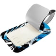 thumbnail image 2 of Square 2Pack PU Leather Zebra Cruise Luggage Tag with Privacy Cover and Name ID Tag for Travel Handbags Backpacks Luggage Tags, 2 of 6