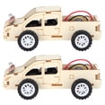 thumbnail image 1 of Car Model Kits To Build, DIY Carpentry Construction Woodworking Building Kit, 2 Set Motorized Construction Engineering Set for Children DIY Toy Kids and Adults, 1 of 7